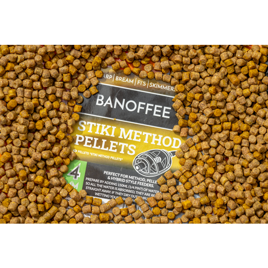 Sonubaits Banoffee Stiki Method Pellets 4mm